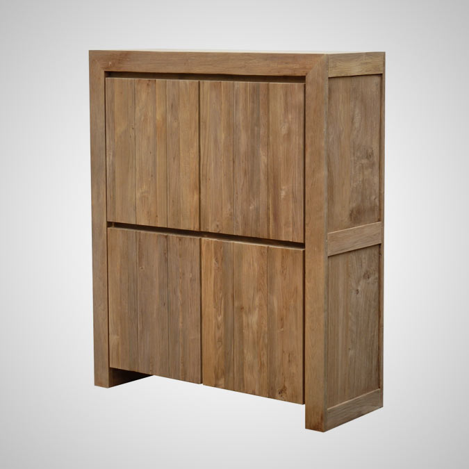 OREGON CUPBOARD 4 WOODEN DOORS