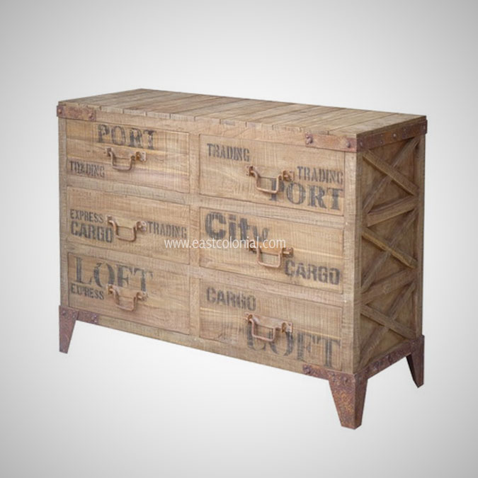 PALETTE CHEST 6 DRAWERS