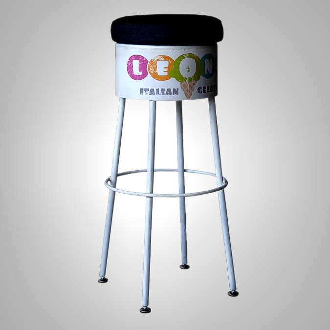 Barrel Barstool Leoni 