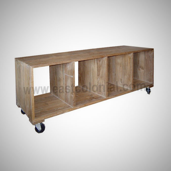Rohan Display Rack 1x4 with wheels