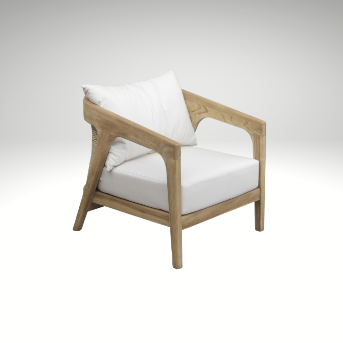 CYCPRUS SOFA 1 SEATER WITH CUSHION