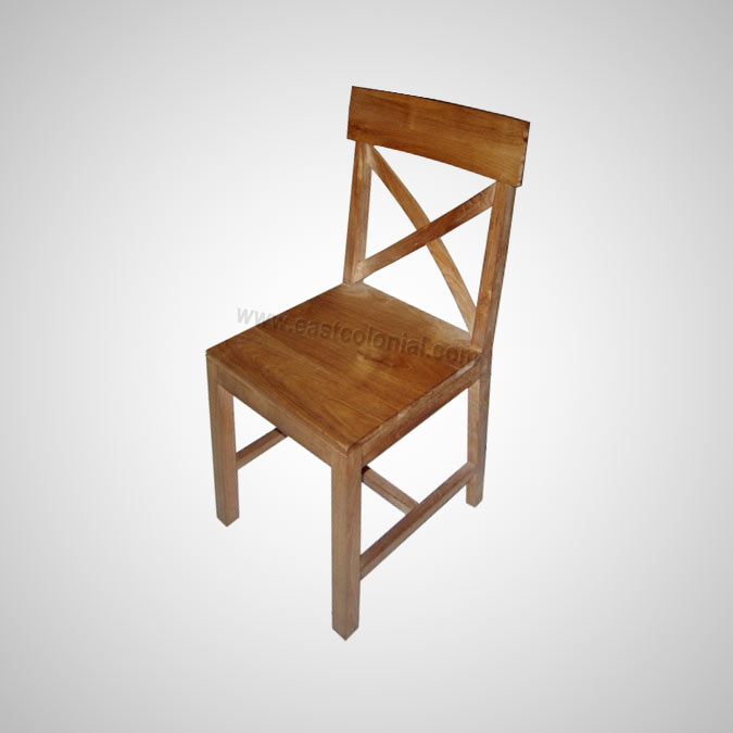 Cross Leg Side Chair