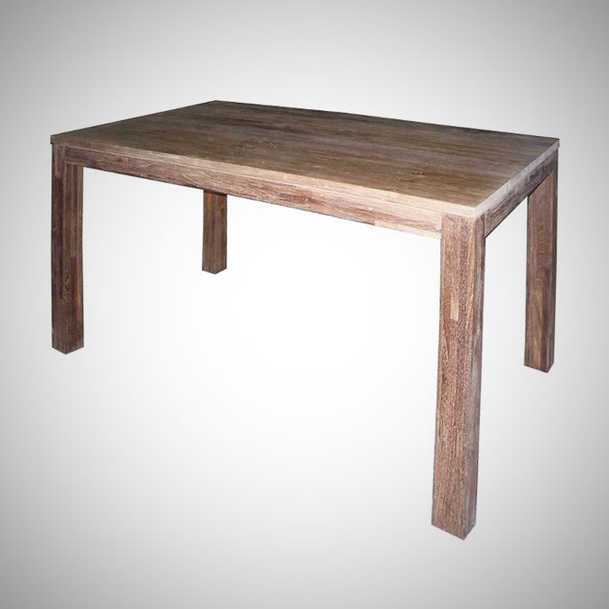 Slat Dining Table Medium