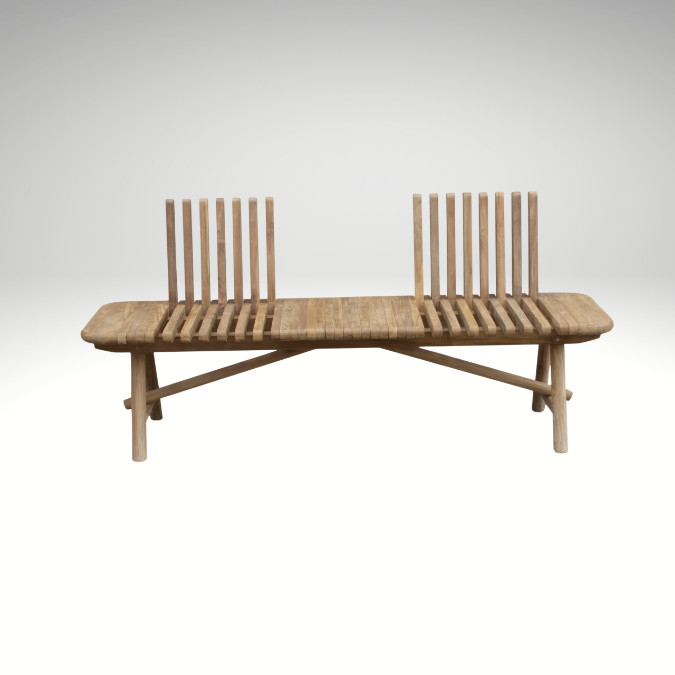 PALO BENCH WITH BACKREST