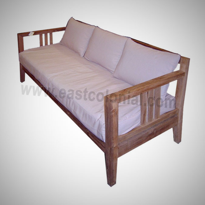 Slat Sofa 3 Seater (incl-cushion)