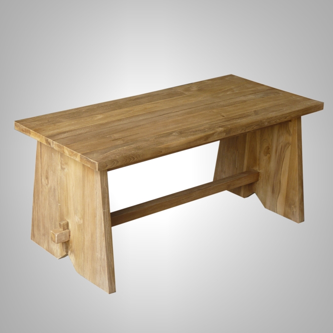 Large Wood Dining Benches