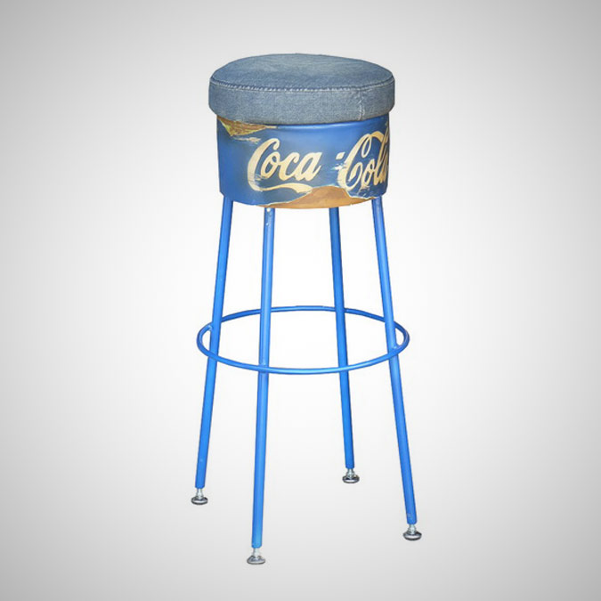 BARREL BARSTOOL ANDY WARHOL